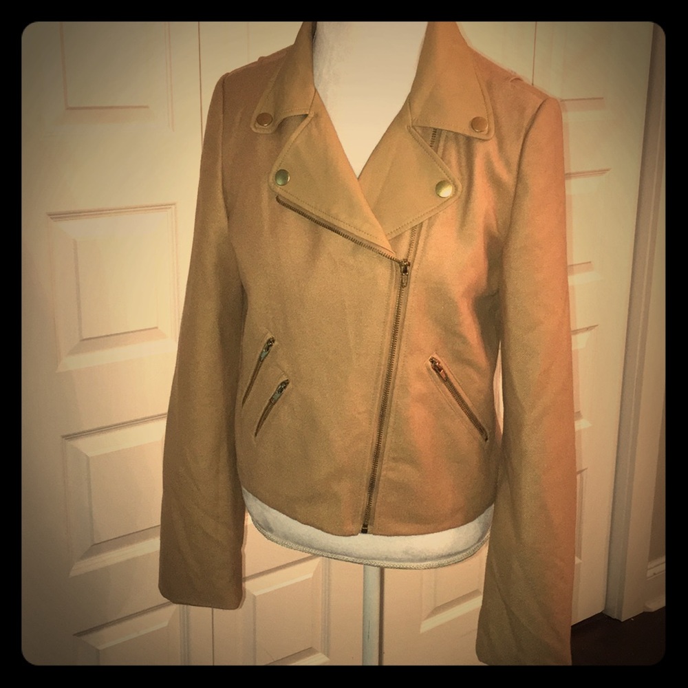 XOXO tan jacket